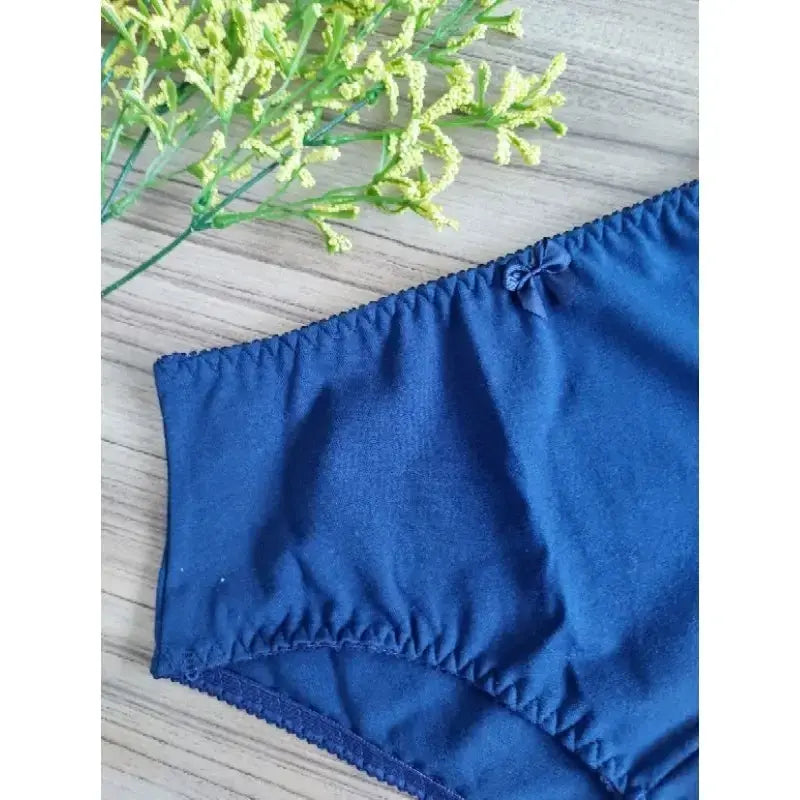 Kit 5 Calcinha De Algodão Pala Larga Confortável